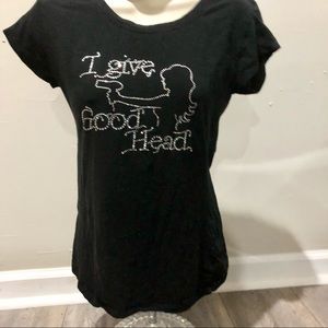 Funny Large Black Women's Shirt
